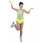 SGmoda Figure Skating Dress Style: Style: A20 / Yellow