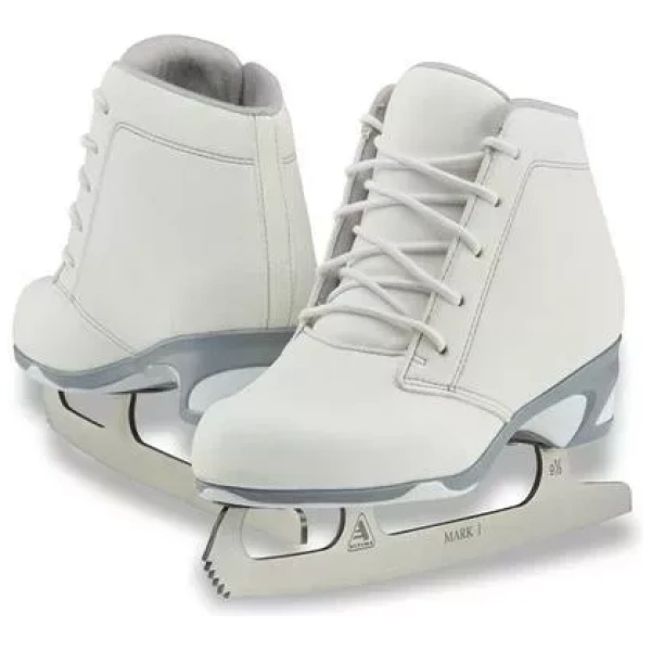 Patines para hielo Jackson Ultima DV3000 DIVA Softec: diseño de bota compuesta liviana con hoja preafilada Patines De Hielo Blade Mark I