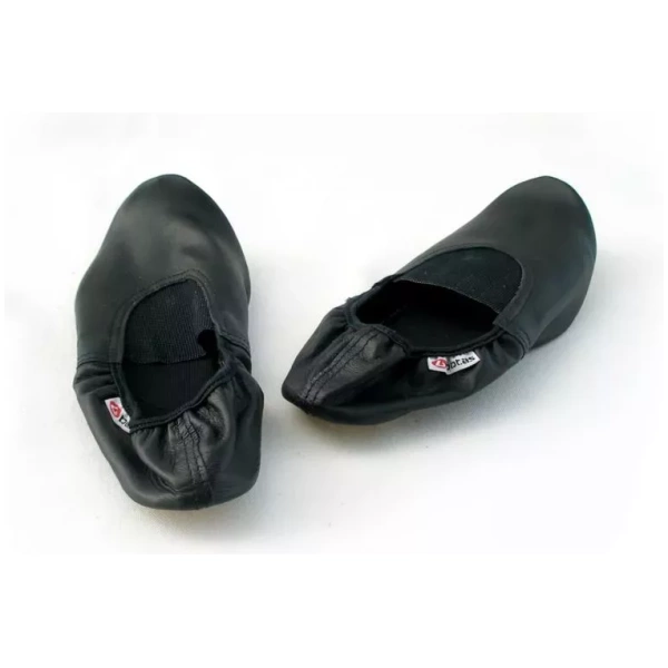Chaussures de gymnastique noires BOTAS EVA en cuir naturel Chaussons de ballet