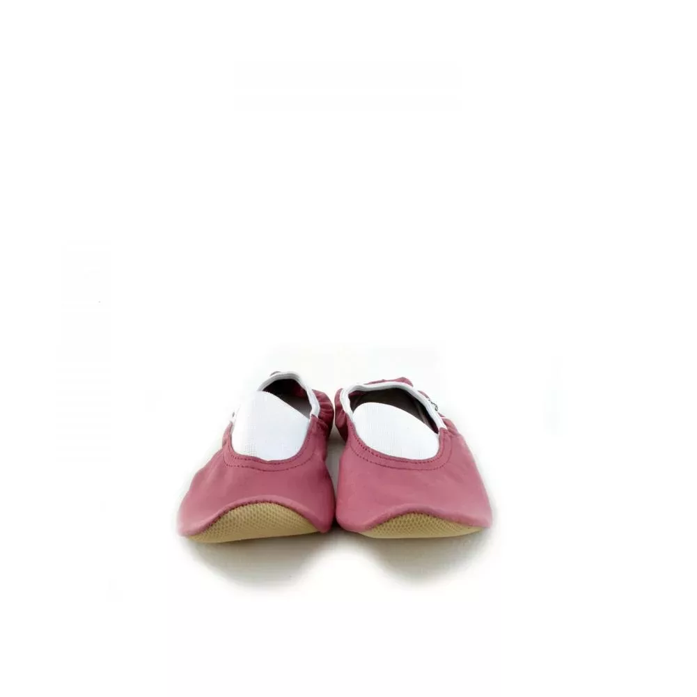 Chaussures de gymnastique roses BOTAS EVA en cuir naturel Chaussons de ballet