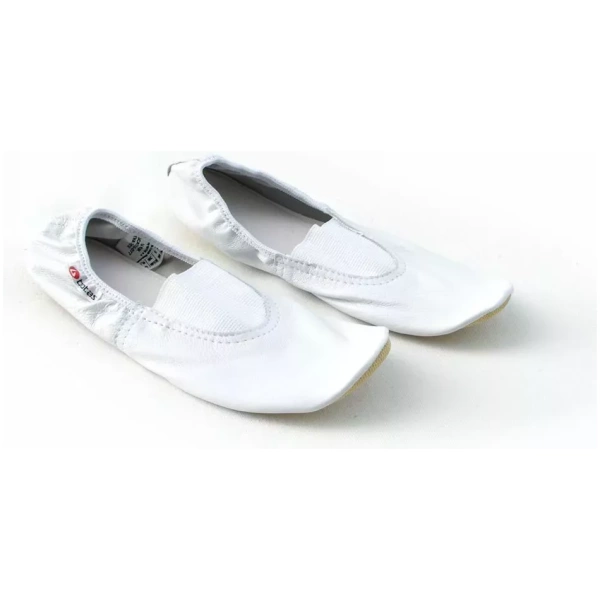 Chaussures de gymnastique blanches BOTAS EVA en cuir naturel Chaussons de ballet