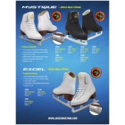 SKATE GURU Jackson Ultima Figura Patines de hielo Excel JS1290 Paquete con protectores de patines Guardog