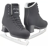 Jackson Ultima Freestyle Fusion FS2192 black figure skates for men and boys with Aspire XP blades