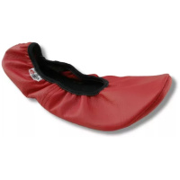 BOTAS Red Dancing and Ballet Flats from Natural Leather