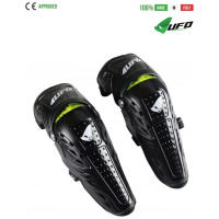 UFO PLAST Made in Italy - Syncron Knee Shin Guards Pads Protector, One-Size fits all