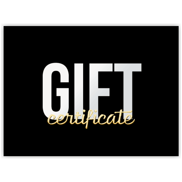 Gift Certificate Gift Cards