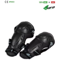 UFO PLAST Made in Italy – Coudières, Coudières de Protection, Taille Unique, Noir Protection des coudes et des mains
