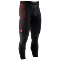 I-EXE Made in Italy - Multizone Compression Men's Tigths Pants - Color: Black with Red