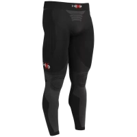 I-EXE Made in Italy – Pantalón ajustado de compresión multizona para hombre – Color: Negro Pantalones cortos y pantalones de compresión