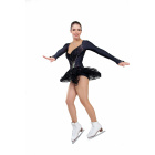 SGmoda Figure Skating Dress Style: A21 / Black