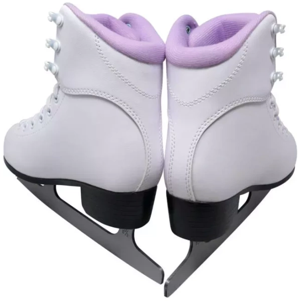 Patins à glace Jackson Ultima SoftSkate pour femmes / Bundle avec sac Jackson, protections de patins Guardog / Violet Liasses