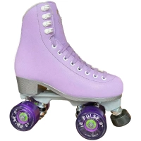ATOM Jackson Finesse JR1054 Lila Quad-Rollschuhe – Nylonplatte – Outdoor-Quad-Rollschuhe Quad-Skates für Damen und Mädchen