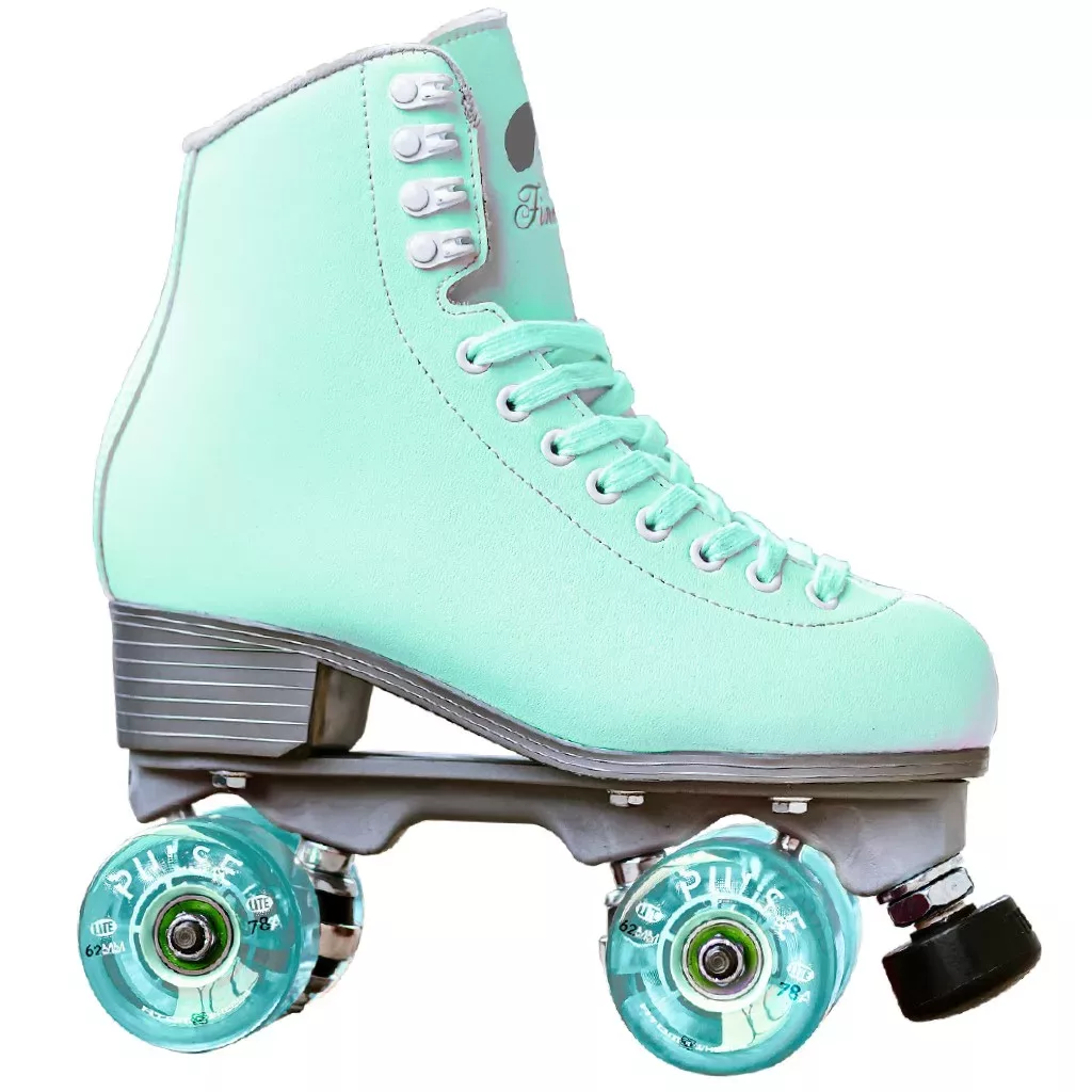 ATOM Jackson Finesse JR1054 Mint Quad-Rollschuhe – Nylonplatte – Outdoor-Quad-Rollschuhe Quad-Skates für Damen und Mädchen