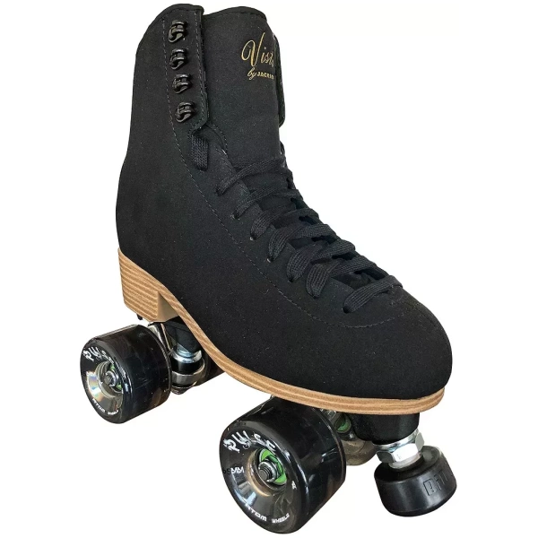ATOM Jackson Vista JR3210 Black Viper Quad-Rollschuhe für Outdoor-Skating Quad-Skates für Damen und Mädchen