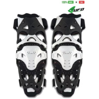 UFO PLAST Made in Italy - Morpho Fit Knee Brace Pair, Full Knee Protection Guards Kit, White