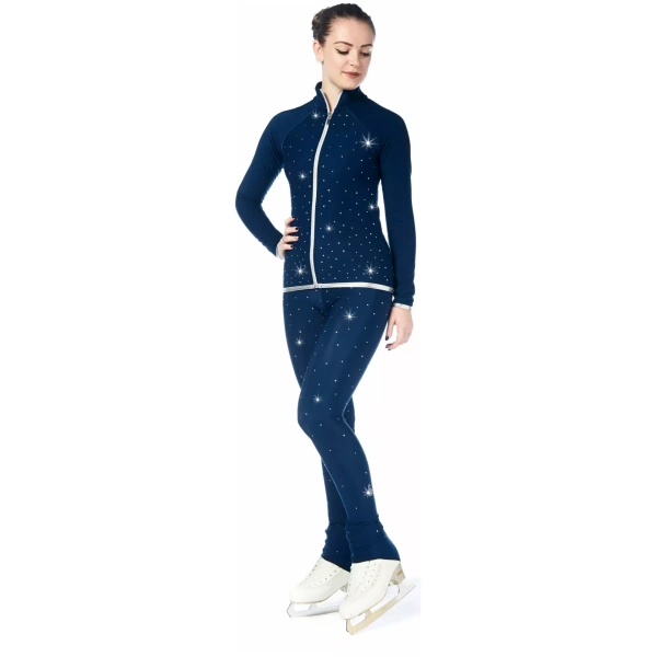 Veste de patinage artistique Sagester Style : 234, bleue Vestes pour femmes et filles