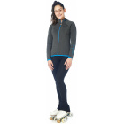 Sagester Figure Skating Jacket Style: 235, Grey with Blue