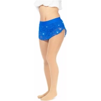 Sagester Figure Skating Skirt Style: 303, Blue/Lace Women’s and Girls’ Skirts