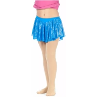 Sagester Falda de patinaje artístico Estilo: 306, azul Faldas para mujeres y niñas