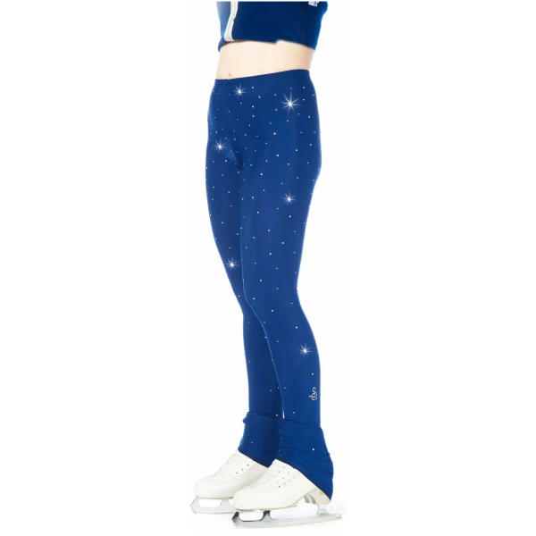Sagester Eiskunstlaufhose, Stil: 458, Blau Hosen für Damen und Mädchen