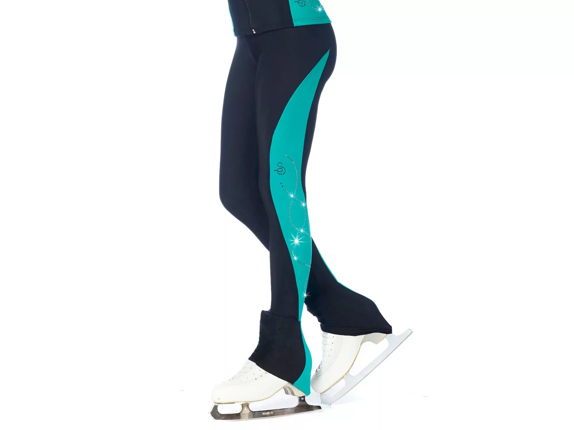 Sagester Figure Skating Pants Style: 458, Green Women’s and Girls’ Pants