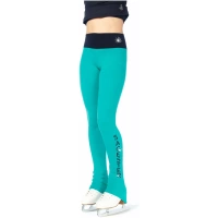 Sagester Eiskunstlaufhose, Stil: 459, Grün Hosen für Damen und Mädchen