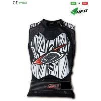 UFO PLAST Made in Italy - EVO Ultralight - Safety Jacket Extreme Sports Body Protector without Sleeves