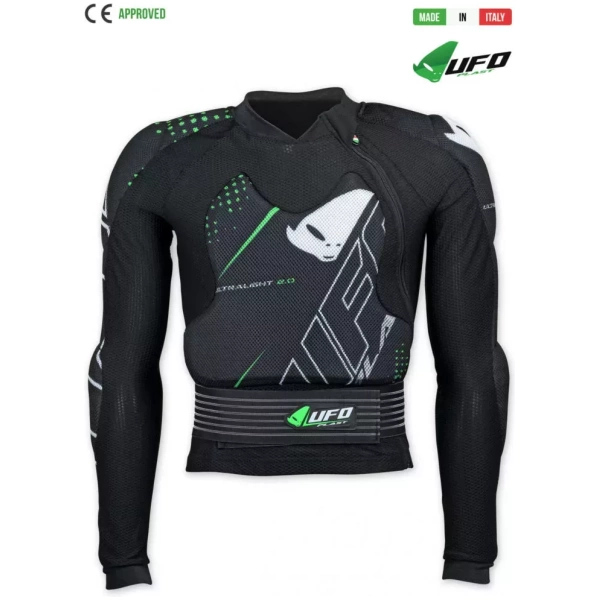 UFO PLAST Made in Italy – ULTRALIGHT 2.0 – Safety Jacket Full Body Armor Extreme Sports Body Protector Body Armor Jackets