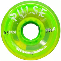 ATOM PULSE Quad Skate Outdoor Wheels 65mm x 37mm 78a – Lime
