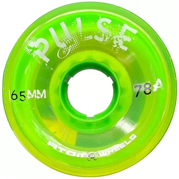 ATOM PULSE Quad Skate Outdoor Wheels 65mm x 37mm 78a Outdoor Wheels