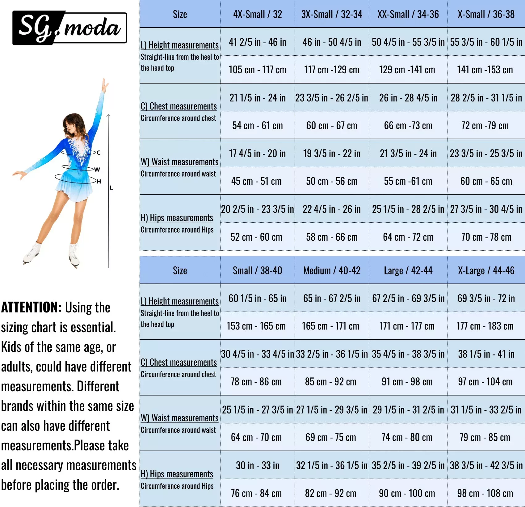 SGmoda Eiskunstlaufkleid-Stil: Stil: A15 / Silber Kleider