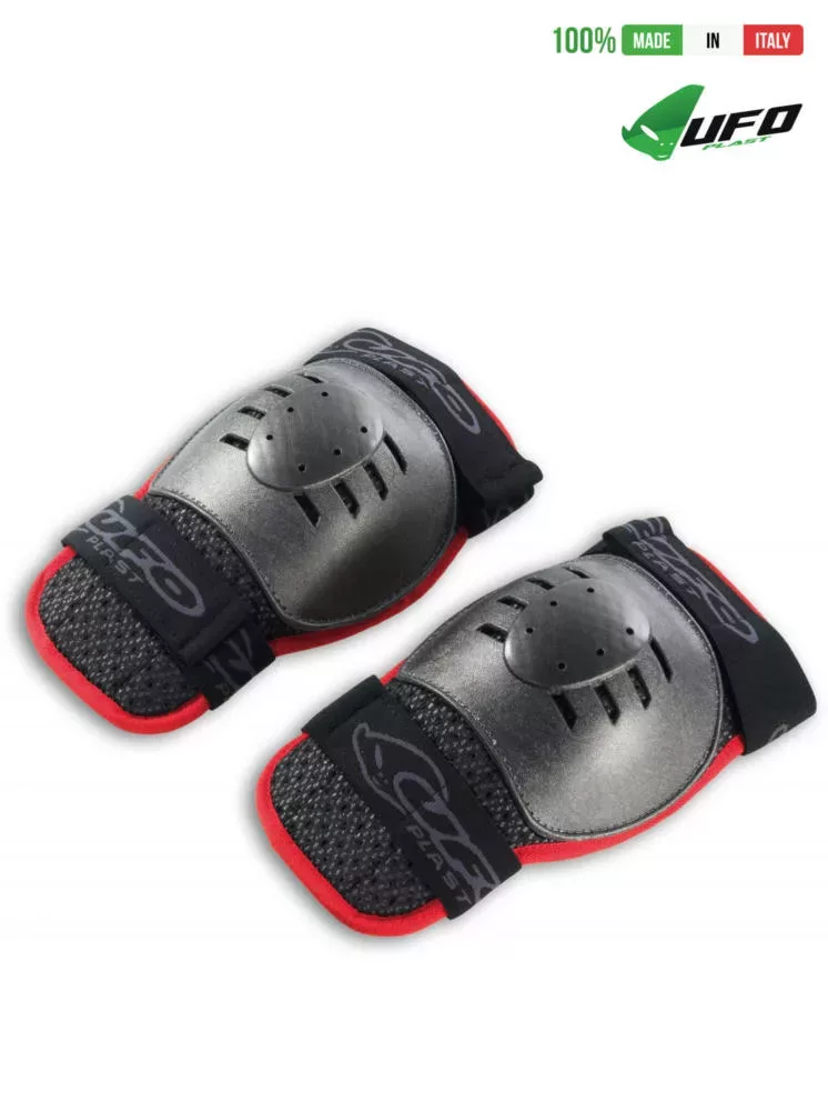 UFO PLAST Made in Italy – Knee guards, Lite and compact Plastic Pads One-Size fits all Knee / Shin Protection