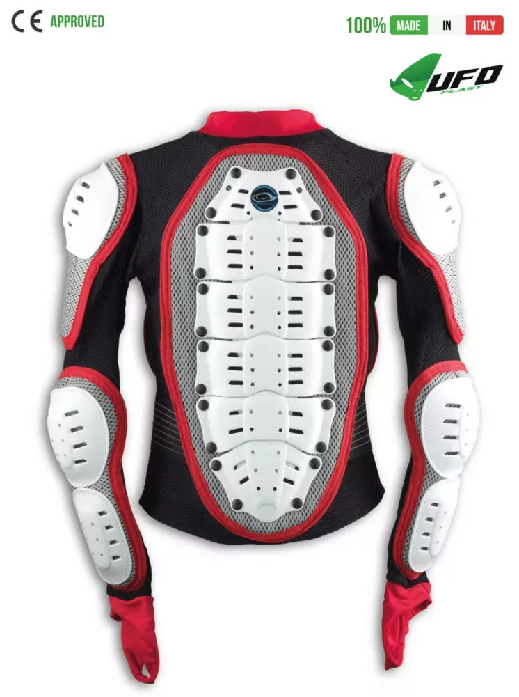 UFO PLAST Made in Italy – Predator-Sicherheitsjacke für Kinder, Ganzkörperpanzerung für Kinder Körperschutzjacken