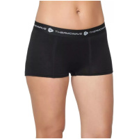 THERMOWAVE - MERINO LIFE / Womens Merino Wool Boxer Briefs / BLACK