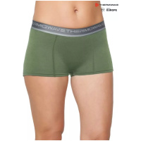 THERMOWAVE - MERINO LIFE / Womens Merino Wool Boxer Briefs / CAPULET OLIVE