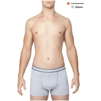THERMOWAVE - MERINO LIFE / Mens Merino Wool Boxer Briefs / SILVERY