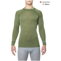 THERMOWAVE - MERINO WARM / Mens Merino Wool Thermal Shirt / CAPULET OLIVE