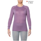 THERMOWAVE - MERINO WARM / Womens 100% Merino Wool 180 GSM Shirt / GRAPEADE