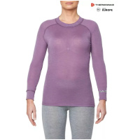 THERMOWAVE - MERINO WARM / Womens 100% Merino Wool 180 GSM Shirt / GRAPEADE