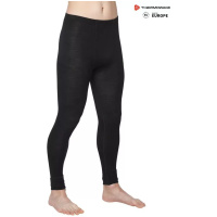 THERMOWAVE - MERINO WARM / Mens 100% Merino Wool Thermal Pants / BLACK