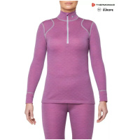 THERMOWAVE - MERINO XTREME / Womens Merino Wool Thermal Shirt / GRAPEADE
