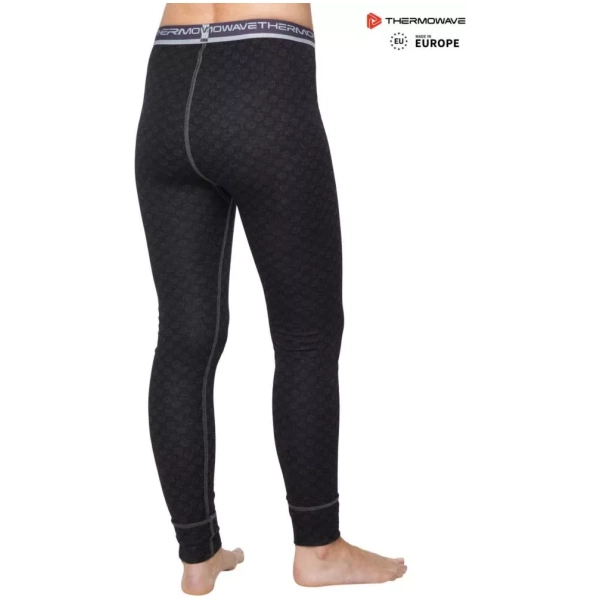 THERMOWAVE – MERINO XTREME / Womens Merino Wool Thermal Pants / BLACK Bottoms