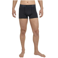 THERMOWAVE - MERINO LIFE / Mens Merino Wool Boxer Briefs / Dark Grey Melange