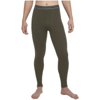THERMOWAVE - MERINO XTREME / Mens Merino Wool Thermal Pants / Forest Green