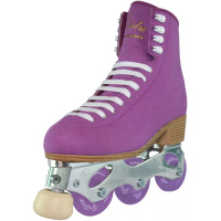 Jackson Vista PA500 women's inline figure skates in Purple, left angle